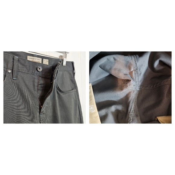 Patagonia Gray Performance Twill Pants Mens 31 x 32 Slim Straight Stretch - Picture 12 of 16